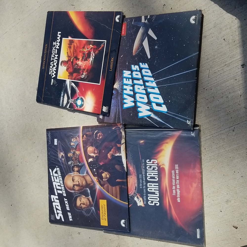 Laser Disc Collection 4ea